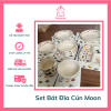 Bộ bát đĩa cún mun
