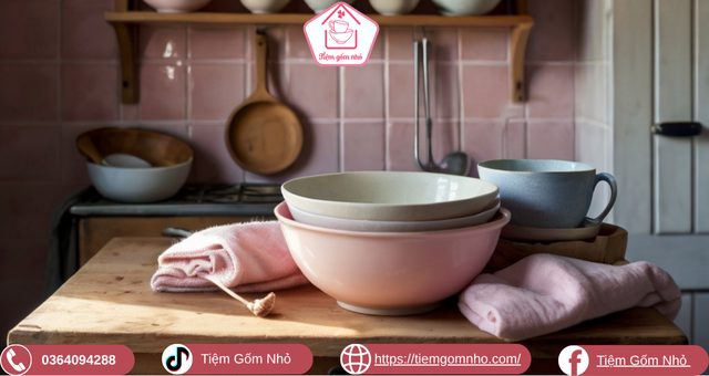 Cách bảo quản bát đĩa sứ xương 