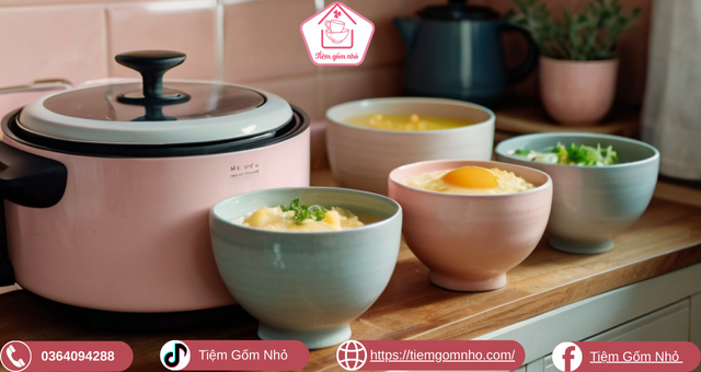 Những món ngon được làm từ bát sứ cho vào nồi cơm điện 