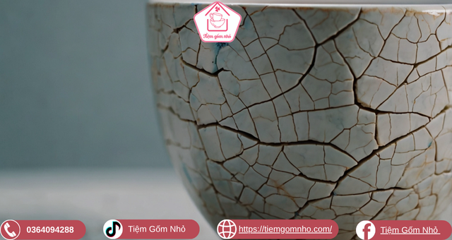 Đặc tính vật lý khiến cốc sứ dễ vỡ