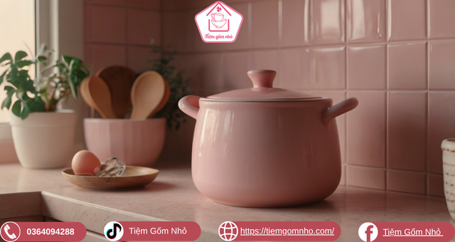 Lưu ý khi dùng nồi sứ nấu bếp ga - nồi sứ nấu bếp ga được không?