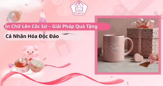 in chữ lên cốc sứ