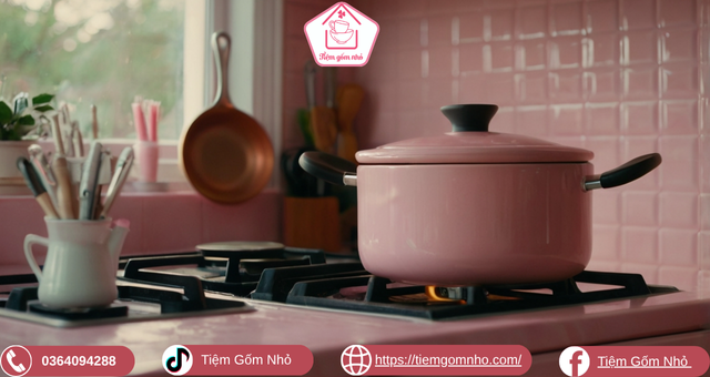 Nồi sứ nấu bếp ga được không