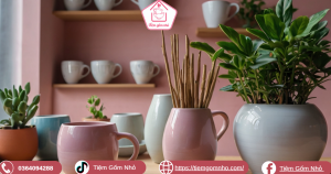 Mẹo bảo quản gốm sứ trang trí bàn làm việc bền đẹp