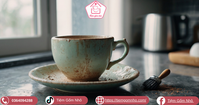 Sai lầm khi làm sạch gốm sứ