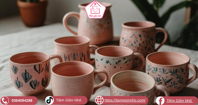 Sáng tạo với gốm sứ DIY tại nhà