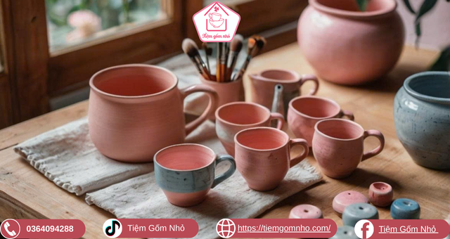 Lợi ích khi sáng tạo với gốm sứ DIY