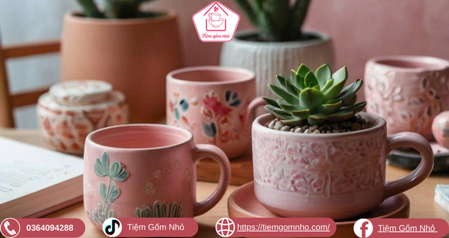 Kinh nghiệm sáng tạo với gốm sứ DIY