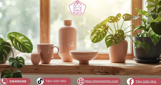 Món gốm sứ handmade hợp lối sống xan