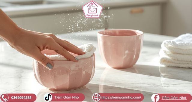 Bảo quản món gốm sứ handmade đúng cách