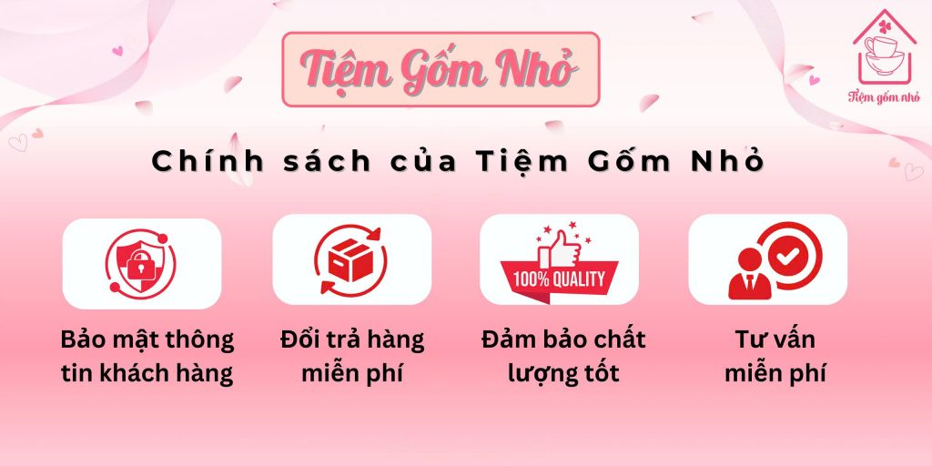Chính sách của Tiệm Gốm nhỏ